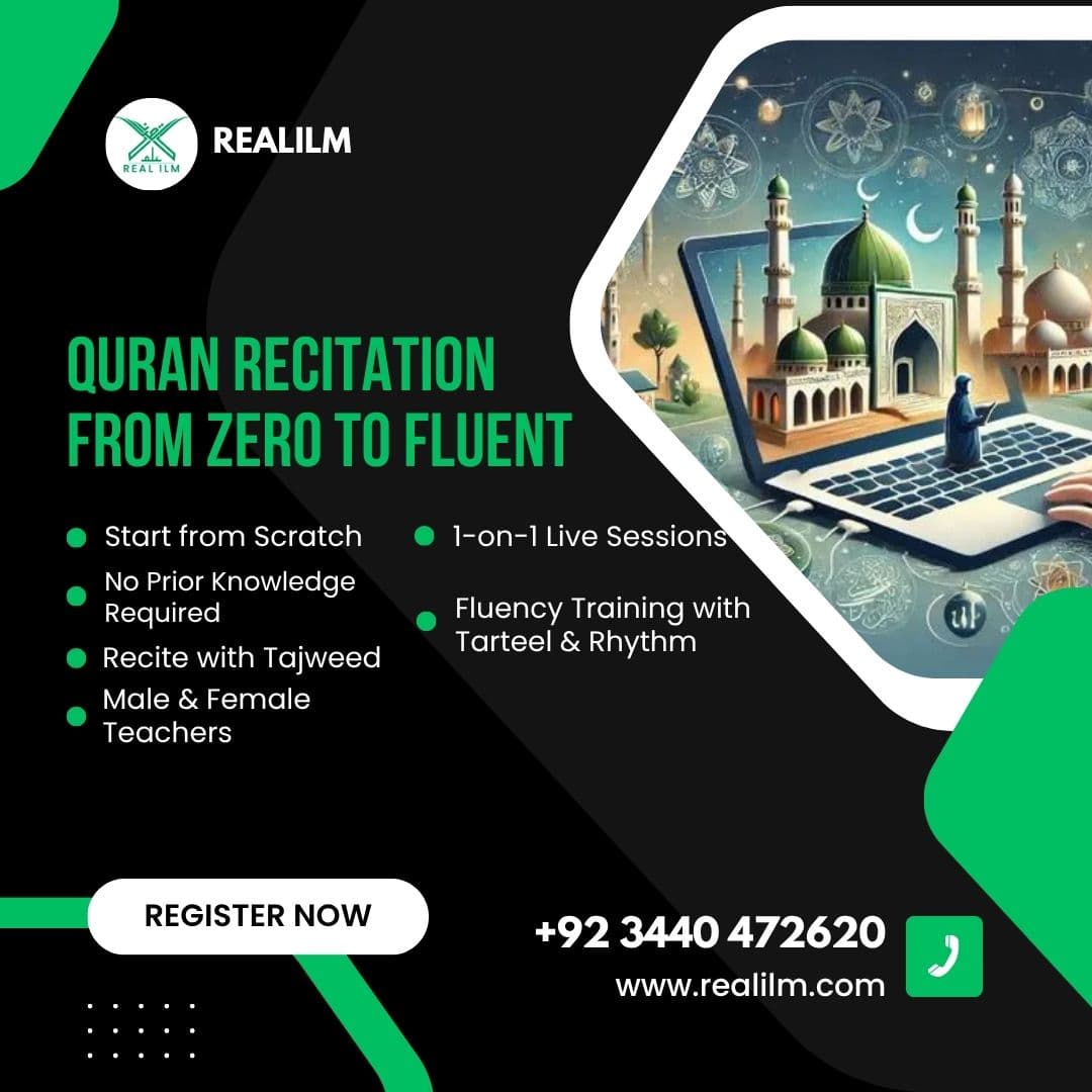 Mastering Quran Recitation with Tajweed (Beginner to Advanced)